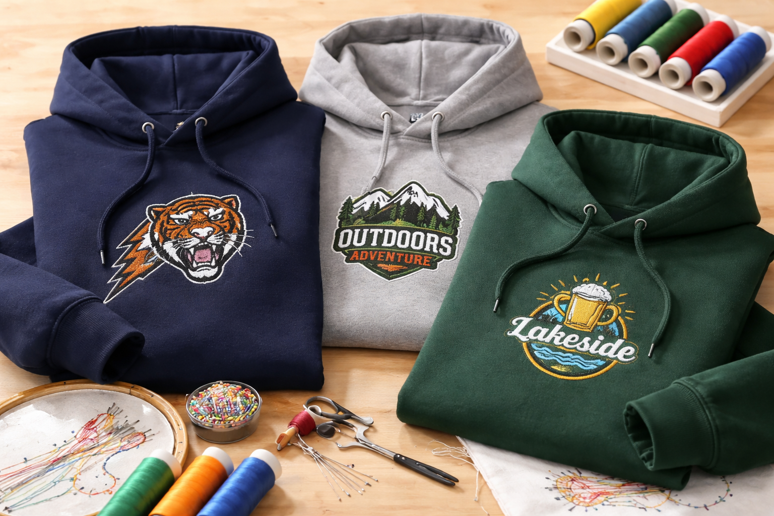 Custom Embroidered Hoodies